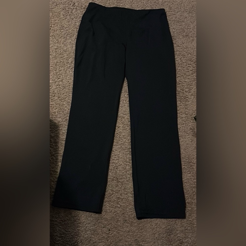 Black Bell Bottom Leggings
